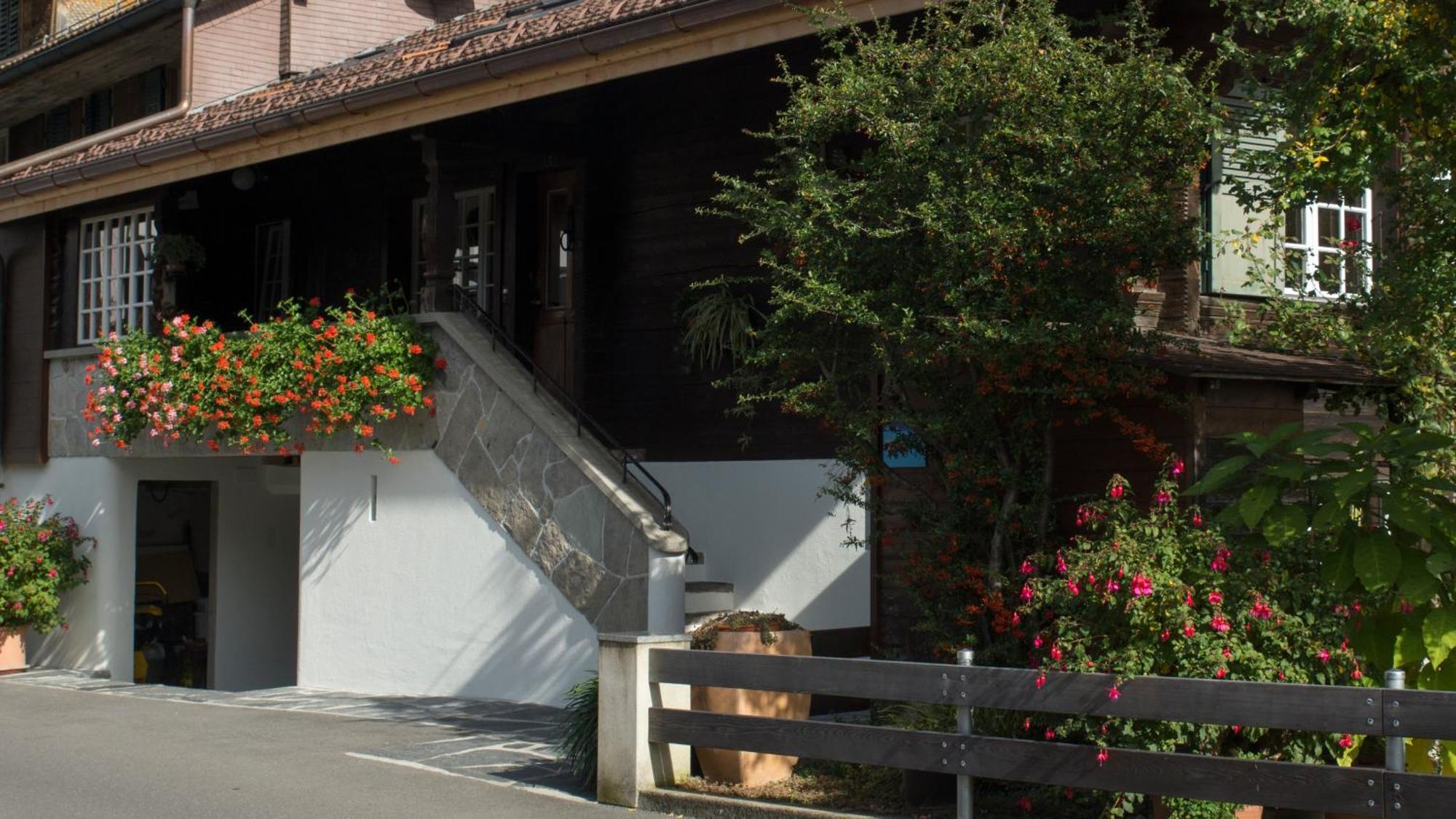 Oldswisshome Matten bei Interlaken Buitenkant foto